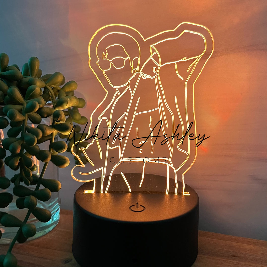 Jungkook Abs Desk Lamp