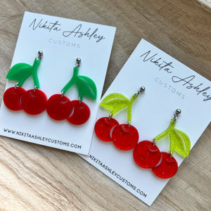 Cherry Fruit Earrings