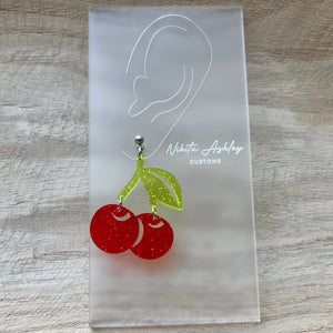 Cherry Fruit Earrings