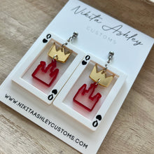 Load image into Gallery viewer, GI-DLE Queencard Earrings