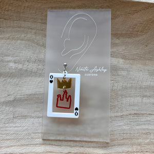 GI-DLE Queencard Earrings