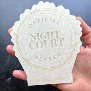 Official Night Court Member Desk Lamp