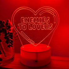 Load image into Gallery viewer, Enemies To Lovers Desk Lamp