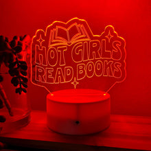 Load image into Gallery viewer, Hot Girls Read Books Desk Lamp