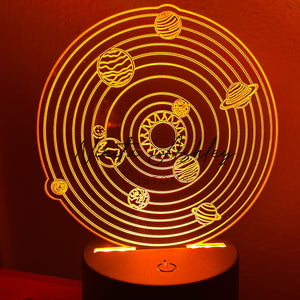 Planetary Orbit Desk Lamp