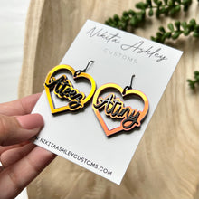 Load image into Gallery viewer, Ateez Heart Earrings