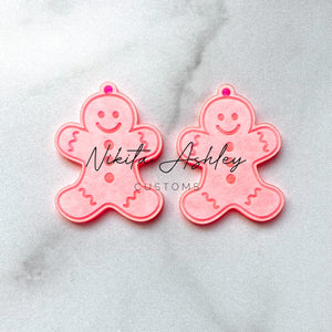 Gingerbread Man Earring Blanks