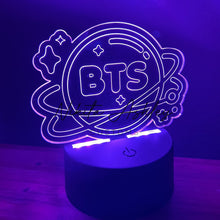 Load image into Gallery viewer, BTS Planet Desk Lamp