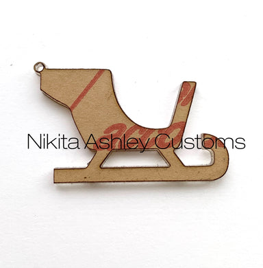 Sled Ornament Blank