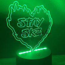 Load image into Gallery viewer, STAY SKZ Heart Desk Lamp