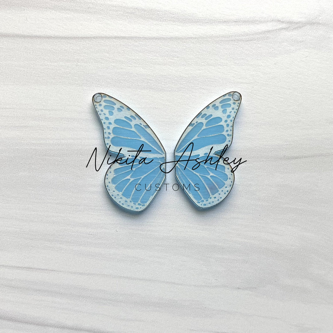 Butterfly Wing Earring Blanks