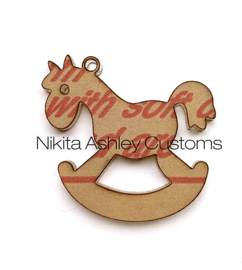 Rocking Horse Ornament Blank